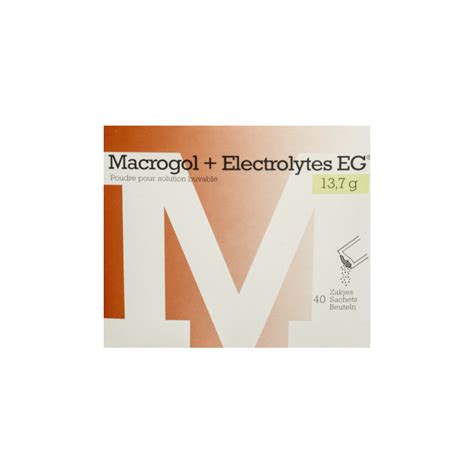 Macrogol Electrolytes Eg G Pdr Sach