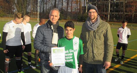 Fussball Verband Mittelrhein Fair Play Des Monats Jahres