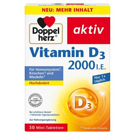 Supliment Alimentar Doppelherz Aktiv Vitamina D Ui Tablete