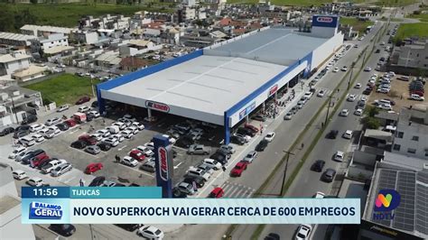 Grupo Koch Inaugura Nova Unidade Do Superkoch Em Tijucas