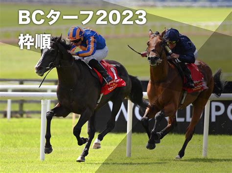 【bcターフ2023枠順】全12頭 日本馬シャフリヤールは1番ゲート ディープインパクト最終世代のオーギュストロダンは5番ゲートから発走