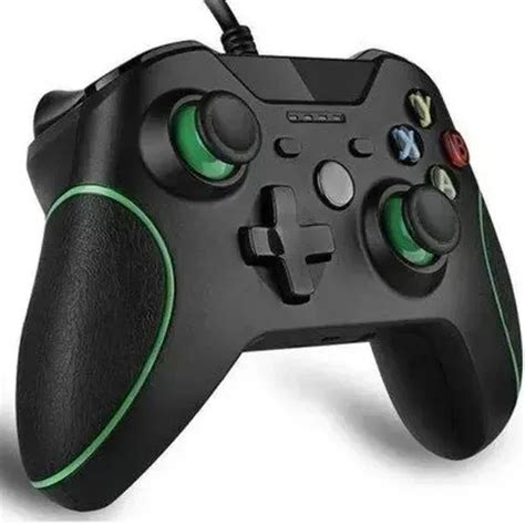 Controle Xbox One Fio Joystick Video Game Pc Gamer Frete Gr Tis