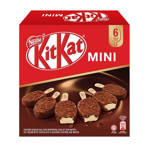 Nestle Ice Cream Pack Kitkat Mini Stick 6 X 45ml NTUC FairPrice