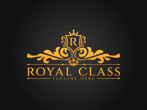 Royal Class Logo Design By Gfxcity On Dribbble