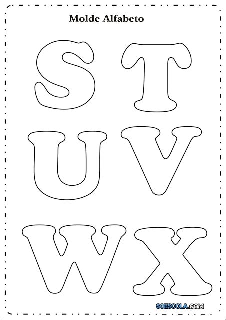 Moldes De Letras Para Imprimir Letras Do Alfabeto Cursivas E Retas