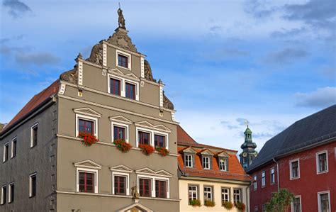 Old City Architecture In Weimar Germany Stock Photo - Download Image ...