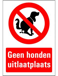 Verboden Voor Honden Borden Kopen Bestel Nu