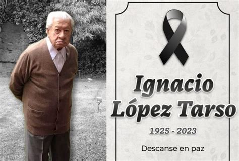 Fallece El Primer Actor Ignacio López Tarso A Los 98 Años Alto Nivel