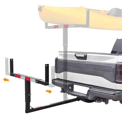 Grandroad Auto Truck Bed Extender 2 In 1 Design Foldable Kayak Hitch