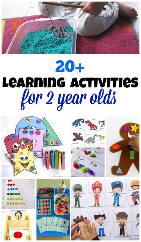 Printable Learning Activities For 3 Year Olds