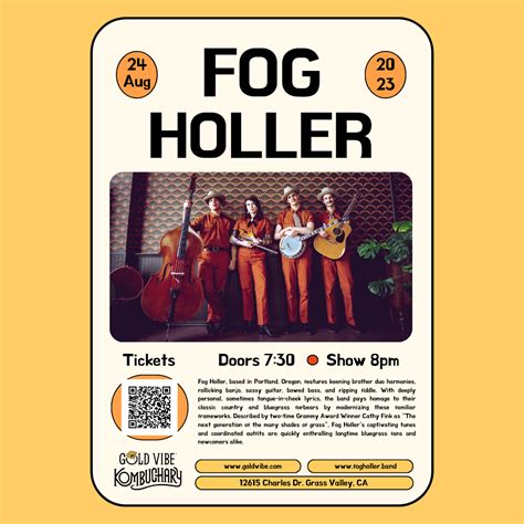 Fog Holler Gold Vibe Kombuchary Kvmr Community Radio