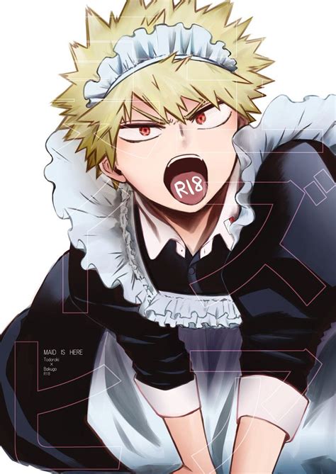 Maid Bakugou Maid Outfit Anime Anime Maid Maid Outfit