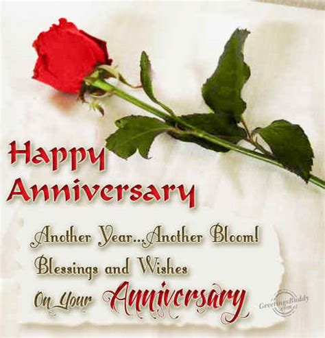 Wishing You On Your Anniversary - GreetingsBuddy.com