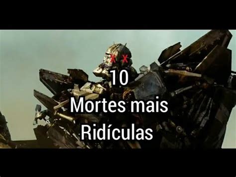 Top Mortes Mais Ridiculas De Transformers Youtube