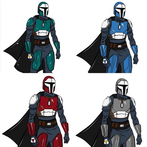 Mandalorian armor color. : r/Mandalorian