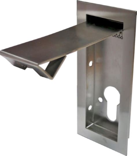 Pbs Stainless Steel Rectangular Recessed Flip Handle Polyware Pte Ltd