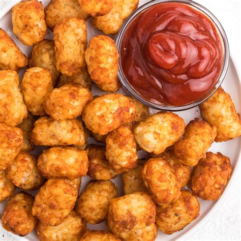 Air Fryer Tater Tots from FROZEN to Perfection! - PinkWhen