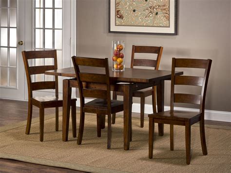 Hillsdale Harrods Creek 5 Piece Dining Set Medium Brown Oak Hd