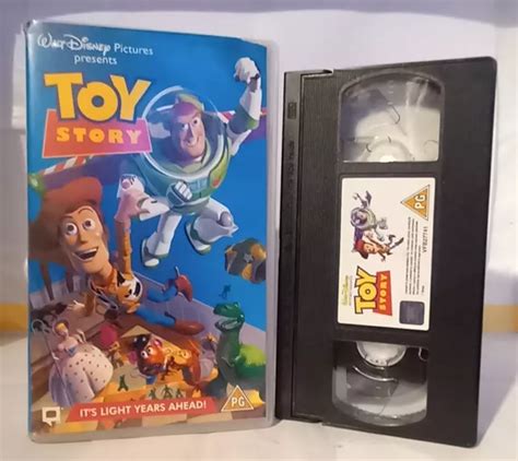 Toy Story Disney Pixar Vhs Video Tape Tom Hanks Tim Allen