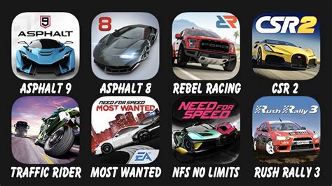 Asphalt Asphalt Rebel Racing Csr Racing Traffic Rider Most