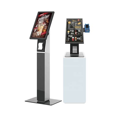 Inch Touch Screen Cashless Pos Fast Food Self Service Order