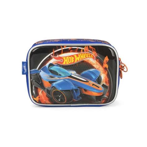 Estojo Box Hot Wheels Azul Ei Hw Brincasa
