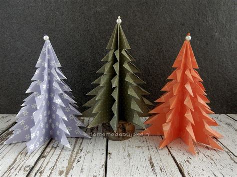 Kerstboom Vouwen 8b Papieren Kerstbomen Servetten Vouwen Kerst Kerstboom