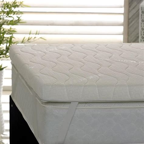 FOAMEX Recon Foam Mattress Topper with Cleanable Cover