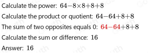 Solved Ify 8 2 8 8 8 8 ？ [algebra]