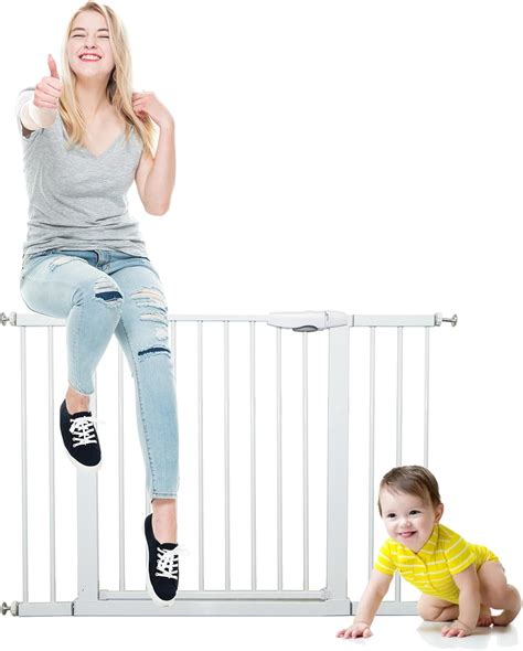 Amazon Extra Wide Baby Gate Ultra Narrow Spacing 30 49 7 Pressure