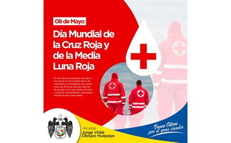 🗓 Día Mundial De La Cruz Roja 🏥 Noticias Municipalidad Distrital