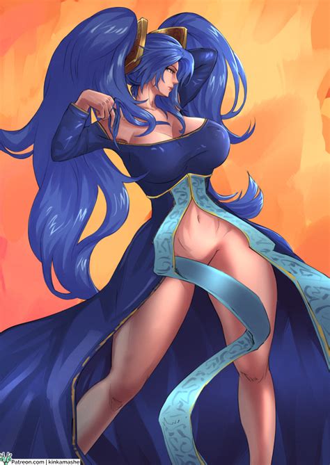 Sona By Kinkamashe Hentai Foundry