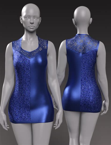 Versus A Dforce Amber Dress For Genesis Add On Daz D