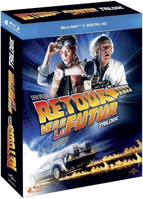 Coffret Trilogie Retour Vers Le Futur Blu Ray Fr Import Amazon De