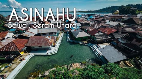 AIR ASINAHU Sungai Berkeramik Di Pulau Seram Maluku Aerial View