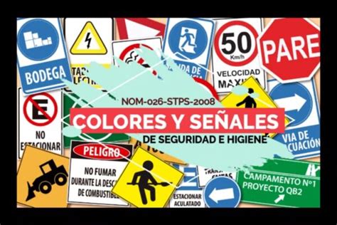 Señalética en el Lugar de Trabajo e Identificación de riesgos NOM 026