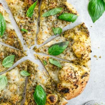 Everything Basil Pizza – A Couple Cooks