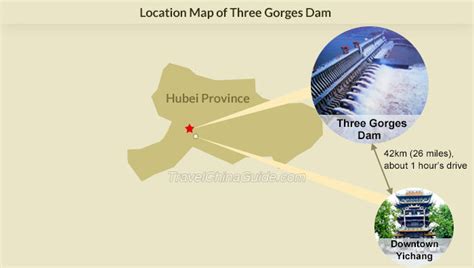 Three Gorges Dam Maps: Location & Layout Maps