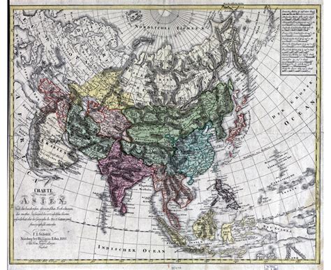 Old Maps Of Asia Collection Of Old Maps Of Asia From Different Eras