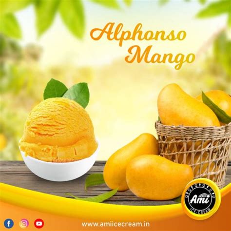 Alphonso Mango Ami Ice Cream