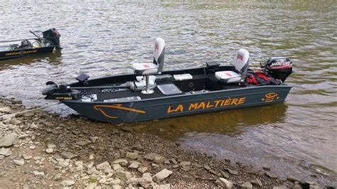 Barque hors bord Barque 4000g La Maltière Alu Speed Boat open