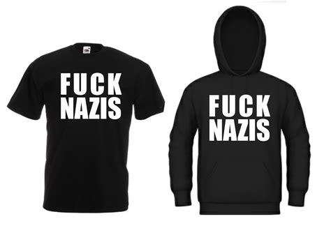 T Shirt Kapuzensweat Fuck Nazis Raus Antifa St Pauli Anti Rechts EBay
