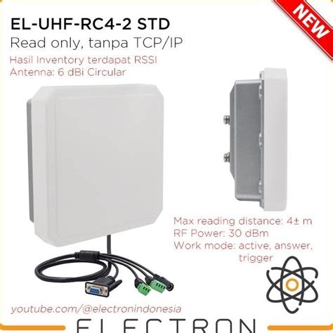 Jual El Uhf Rc Rfid Reader Epc Gen Iso C Integrated Rssi