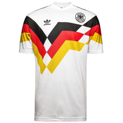 DFB Deutschland Retro Heimtrikot 1990 Originals Weiß