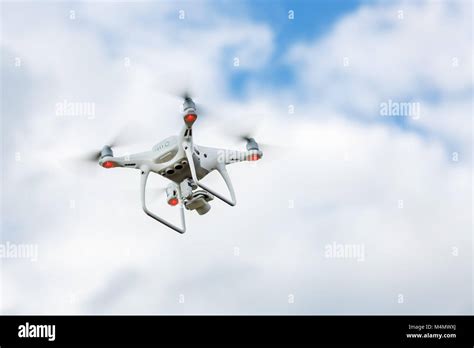 Quad copter drone Stock Photo - Alamy