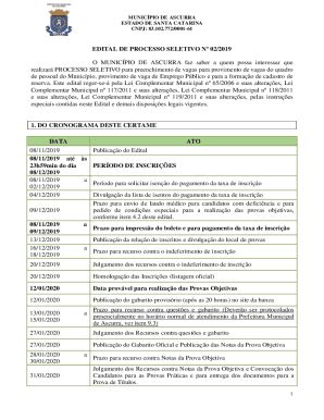 Fillable Online Prefeitura Municipal De Ascurra Estado De Santa