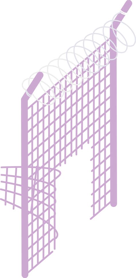 Damaged razor wire prison fence semi flat color vector object 7122565 Vector Art at Vecteezy