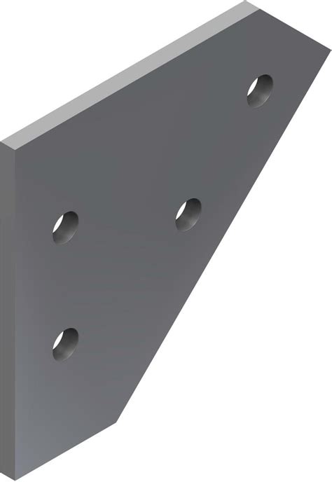 Gusset Plate Uno F Gp L 4 45 Frp Øglænd System