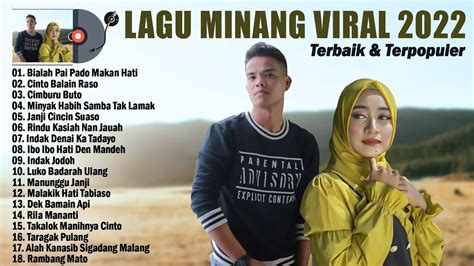 Kumpulan Lagu Pop Minang Terbaru Dan Terpopuler 2022 VIRAL Lagu Pop