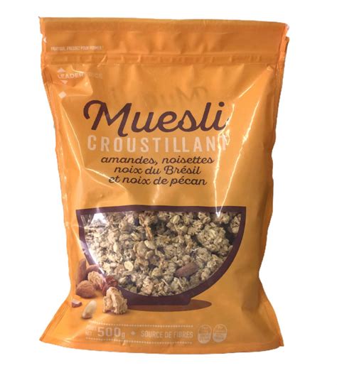 Leader Price Muesli Croustillant Noix Click